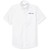 Short Sleeve Oxford Shirt with embroidered logo [NJ126-OX-S TH1-WHITE]