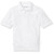 Short Sleeve Banded Bottom Polo Shirt with heat transferred logo [NJ176-9711-DCW-WHITE]