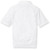 Short Sleeve Banded Bottom Polo Shirt with heat transferred logo [NJ176-9711-DCW-WHITE]