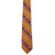 Striped Men's Tie w/Crest [NY317-3-CPH-BN/GD]