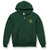 Full-Zip Hooded Sweatshirt with embroidered logo [NY186-993/NWP-HUNTER]