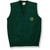 V-Neck Sweater Vest with embroidered logo [NY186-6600/NWP-GREEN]