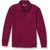 Long Sleeve Polo Shirt with embroidered logo [PA177-KNIT/SIY-CARDINAL]