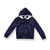 Nylon Shell Jacket with Hood with embroidered logo [TX012-3277-NAVY]