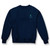 Heavyweight Crewneck Sweatshirt with embroidered logo [MD002-862-JR-NAVY]