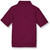 Short Sleeve Polo Shirt with embroidered logo [NJ093-KNIT-NRC-MAROON]