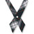 Girls' Criss-Cross Tie [NY826-C/C-520-NV/RD/WH]