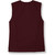 Long Line Bolero Vest without Buttons [NY078-26-8-MAROON]