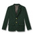 Youth Polyester Blazer with heat transferred logo [NJ181-BOYS-GREEN]