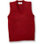 V-Neck Sweater Vest with embroidered logo [PA221-6600/NHP-PR RED]