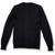 Crewneck Cardigan with embroidered logo [PA675-6000/SJC-NAVY]