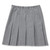 Hipster Box Pleat Skirt [PA192-1946-B9 GREY]