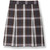 Pleated Skirt with Elastic Waist [MD005-34-60-GR/NAVY]