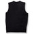 V-Neck Sweater Vest with school emblem [NY464-6600/TBA-NAVY]