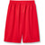 Micromesh Gym Shorts with heat transferred logo [NY853-101-RED]
