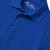 Short Sleeve Polo Shirt with heat transferred logo [DE037-KNIT-SS-ROYAL]