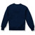 Heavyweight Crewneck Sweatshirt with heat transferred logo [NY464-862-NAVY]