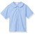 Short Sleeve Peterpan Collar Blouse [NY219-350-BLUE]