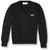 V-Neck Pullover Sweater with embroidered logo [PA192-6500/BER-BLACK]