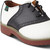 Children's Saddle Shoe [MD220-6300BKCG-BLK/WHT]
