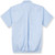 Short Sleeve Banded Bottom Oxford Blouse [MD036-880-BLUE]