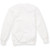 Heavyweight Crewneck Sweatshirt with heat transferred logo [NY853-862-WHITE]