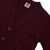 V-Neck Cardigan Sweater with embroidered logo [MD166-1001/SBM-WINE]