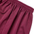 Micromesh Gym Shorts with heat transferred logo [MD166-101-MAROON]
