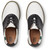 Women's Saddle Shoe [AK032-6300BKW-BK/WH]