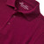 Long Sleeve Polo Shirt with embroidered logo [NJ683-KNIT/JPS-CARDINAL]