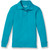 Long Sleeve Polo Shirt with embroidered logo [NJ652-KNIT/MVR-JADE]