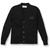 V-Neck Cardigan Sweater with embroidered logo [NJ652-1001/MVR-BLACK]