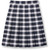 Box Pleat Skirt [PA794-505-39-NV/WH]