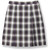 Pleated Skirt with Elastic Waist [NC066-34-8B-NV/WH PL]