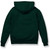 Heavyweight Hooded Sweatshirt with heat transferred logo [NJ268-76042-HUNTER]