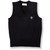 V-Neck Sweater Vest with embroidered logo [NJ325-6600/SPP-NAVY]