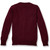 Crewneck Cardigan with embroidered logo [PA582-6000-WINE]