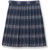 Knife Pleat Skirt [NY555-32-82-BL/GY/MA]