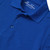 Short Sleeve Polo Shirt with heat transferred logo [NY323-KNIT-SAB-ROYAL]