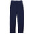 Open Bottom Sweatpant with heat transferred logo [NC052-596R-NAVY]