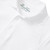 Short Sleeve Banded Bottom Polo Shirt with heat transferred logo [NJ269-9611-WHITE]