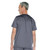 Men's Proflex V-Neck Top with embroidered logo [NY184-4253/LIU-STEEL]