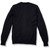 Crewneck Cardigan with embroidered logo [NJ363-6000/HCR-NAVY]
