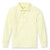Long Sleeve Polo Shirt with heat transferred logo [FL045-KNIT/JLO-YELLOW]