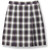 Pleated Skirt with Elastic Waist [PA442-34-8B-NV/WH PL]