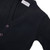V-Neck Cardigan Sweater with embroidered logo [NY463-1001/BOL-NAVY]