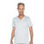 Men's Proflex V-Neck Top with embroidered logo [PA250-4253-WHITE]