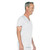 Men's Proflex V-Neck Top with embroidered logo [PA250-4253-WHITE]