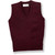 V-Neck Sweater Vest with embroidered logo [PA389-6600/SNP-WINE]