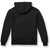 Full-Zip Hooded Sweatshirt with embroidered logo [MS001-993-BLACK]